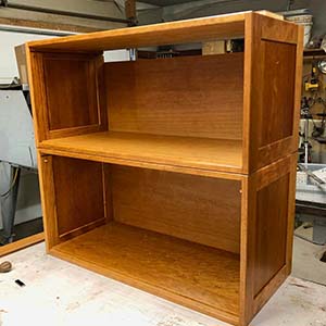 Making a Barrister Bookcase - Oil Finish Process